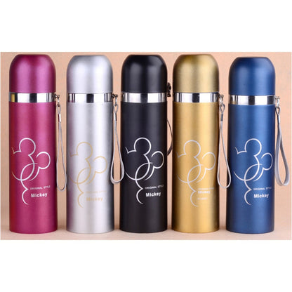 Mickey Mouse Thermos 500ml Stainless Unique Drinking Bottle
