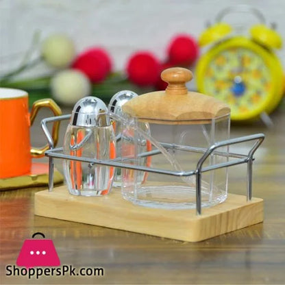 SUGAR POT AND PEPPER CRUET SET HIGH QUALITY